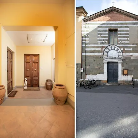 Piazza Bernardini In Center Town 루카